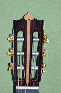 Classical Guitar Headstock Design